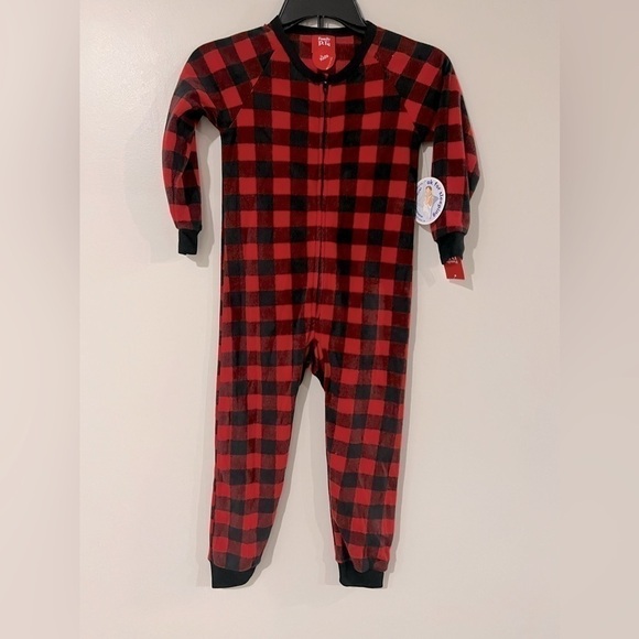 Matching Toddler, Little & Big Kids 1-Pc.Red Check  Family Pajamas XS4-5 New - Picture 7 of 12